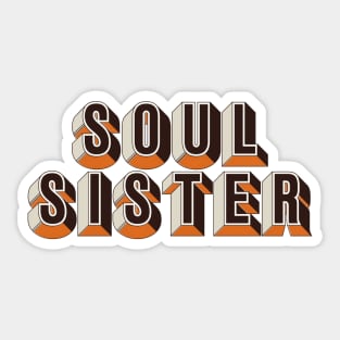 Soul Sister Sticker